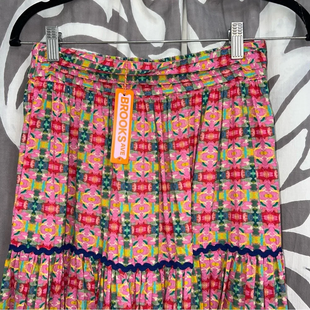 NWT Brooks Avenue Moroccan Maxi Skirt - Picture 3 of 7